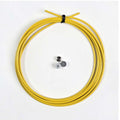 COMP Freestyle Cord - PVC Coated Stainless Steel Cable Accessory Elite Jumps 2.5mm - yellow - 9ft length