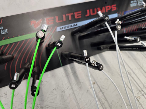 Gym Pack - Jump Rope Set & Wall Rack Accessory Elite Jumps