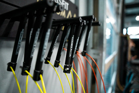 Adjustable Jump Rope Rack Accessory Elite Jumps