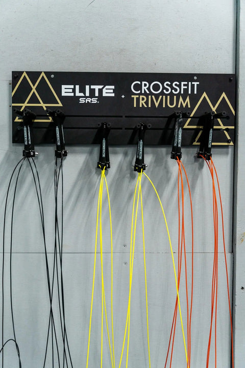 Adjustable Jump Rope Rack Accessory Elite Jumps