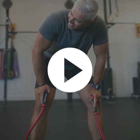 The Beast - Adjustable 3lb Weighted Jump Rope Jump Rope Elite Jumps