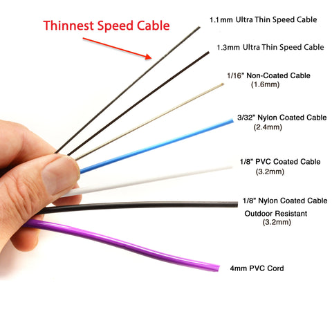 Ultra Thin Speed Cable (1.1mm or 1.3mm) Accessory Elite Jumps