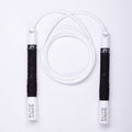 Do Hard Things® - 6mm PVC Jump Rope Jump Rope Elite Jumps Whiteout - 8" long handle