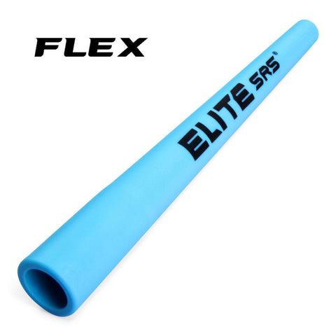 Edge 6.5" Long Jump Rope Handle – Single Accessory Elite Jumps Sky Blue Flexible
