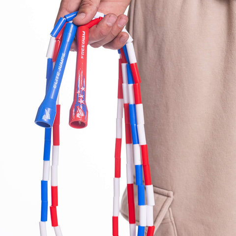 FREEDOM - USA Flag Beaded Jump Rope Jump Rope Elite Jumps