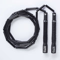 Heavy Beaded (1/2 lb) Fitness Jump Rope Jump Rope Elite Jumps Black