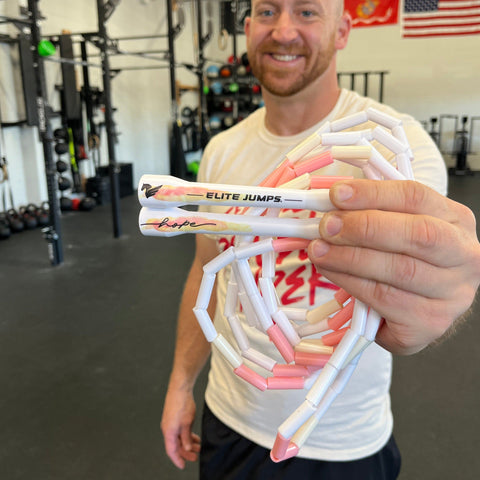 Hope Rope - Spring Sunset 1" Beaded Jump Rope Jump Rope Elite Jumps