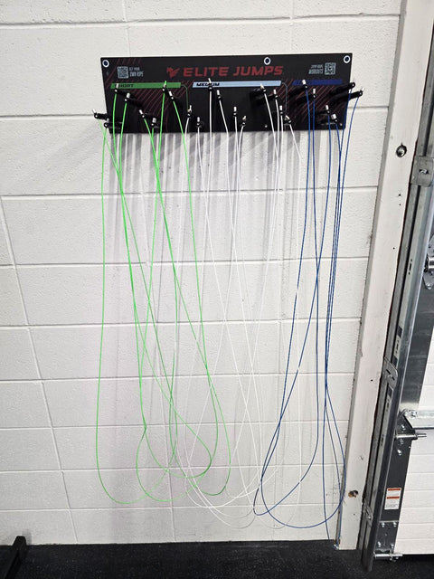 Gym Pack - Jump Rope Set & Wall Rack Accessory Elite Jumps