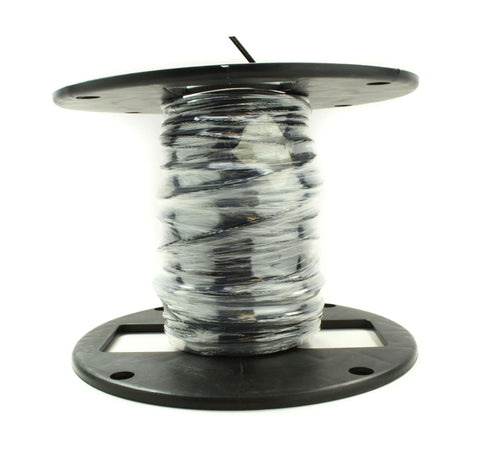 Jump Rope Speed Cable - 100ft Spool Accessory Elite Jumps 2.4mm - Black Nylon Coated