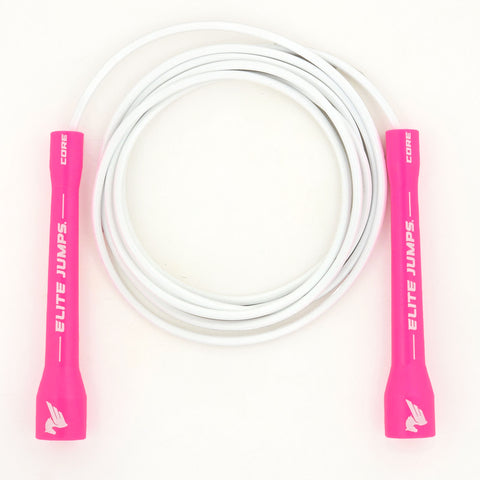 Core Licorice Rope - PE Teacher Special Jump Rope Elite Jumps Pink & White - 7ft