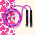 Kids Signature Beaded Jump Rope Jump Rope Elite Jumps Pink/Purple 7ft