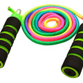 Kids Rainbow Tie-Die Cloth Rope Jump Rope Elite Jumps