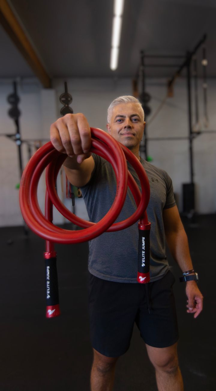 TRAIN HARDER WITH A WEIGHTED JUMP ROPE