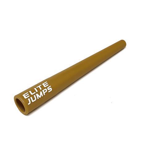Edge 6.5" Long Jump Rope Handle – Single Accessory Elite Jumps Tan Standard