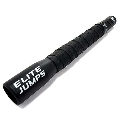 Fit 8" Long Jump Rope Handle – Single Accessory Elite Jumps Yes Black