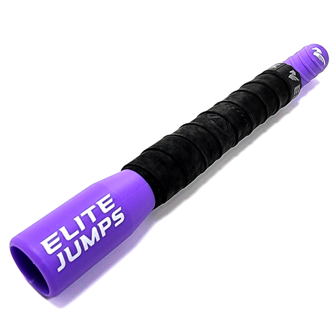 Fit 8" Long Jump Rope Handle – Single Accessory Elite Jumps Yes Purple